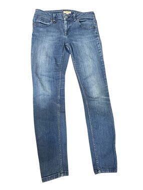 Burberry Brit Womens Designer Distressed Skinny Jeans Luxury Size 28 EUC